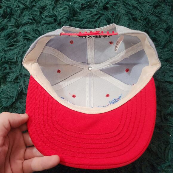 Vintage 1995 Coors Light Racing “The Silver Bullet” Snapback Hat Red White USA - Picture 6 of 8